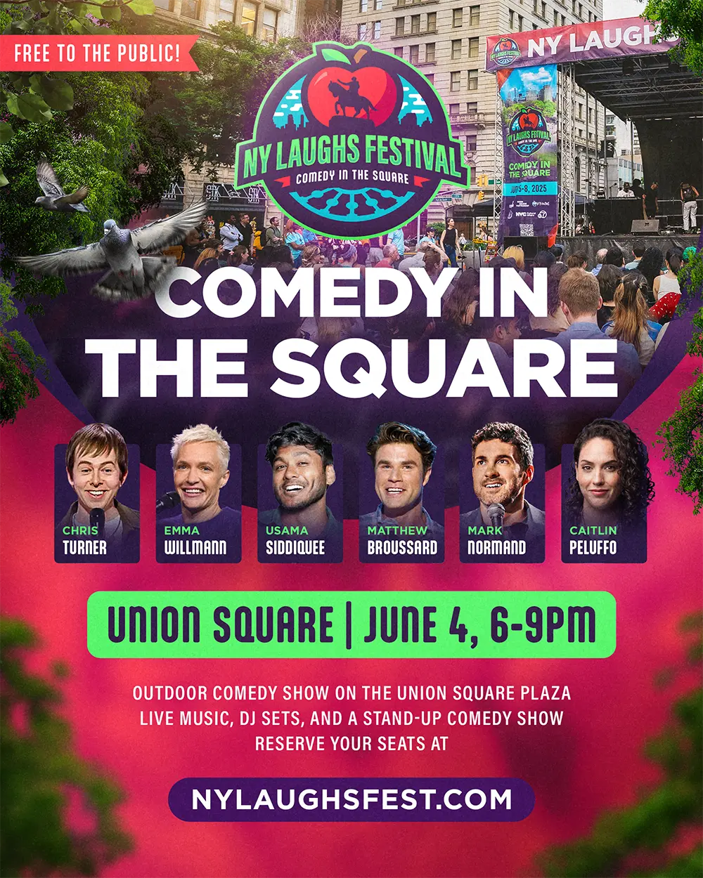 Comedy in the Square